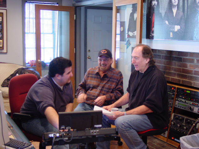 Ben Strano with Duane Eddy and Jim Horn